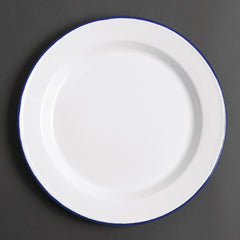 Olympia Enamel Dinner Plates 245mm (Pack of 6)