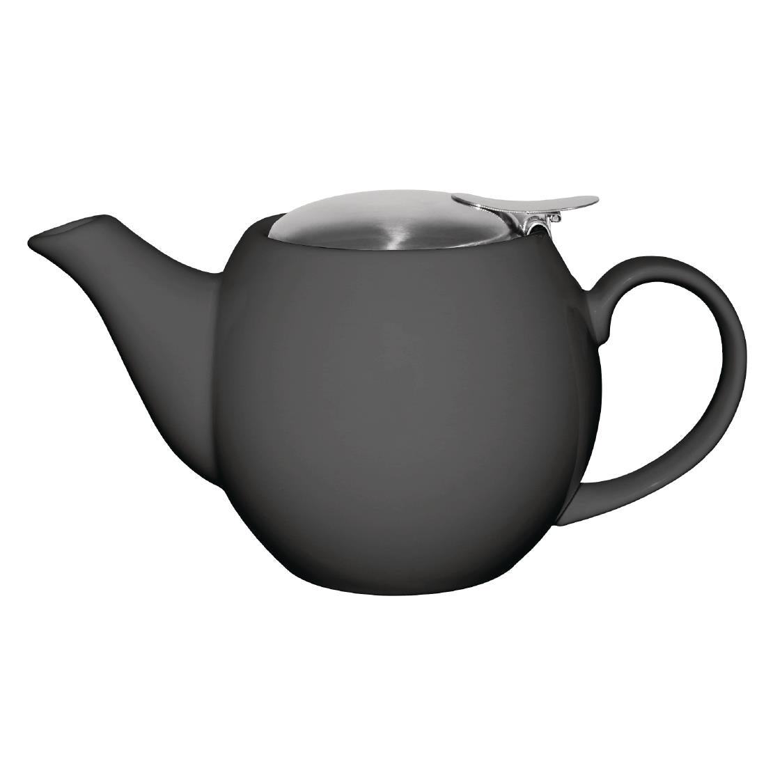 Olympia Cafe Teapot Charcoal - 510ml 17.2fl oz (Box 1)