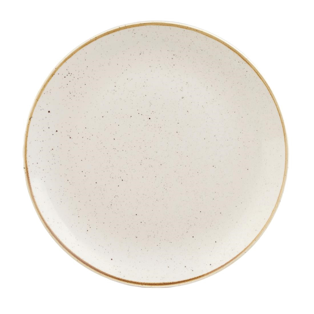 Churchill Stonecast Round Coupe Plate Barley White 295mm (Pack of 12)