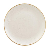 Churchill Stonecast Round Coupe Plate Barley White 295mm