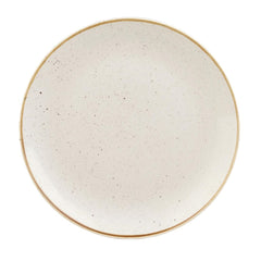 Churchill Stonecast Round Coupe Plate Barley White 295mm (12 Pack)