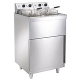 Parry Double Electric Pedestal Fryer NPDPF6