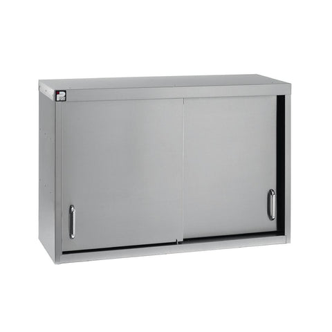 Parry Stainless Steel Sliding Door Wall Cupboard 900mm WCS900