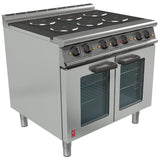 Falcon Dominator Plus 6 Hotplate Oven Range with Fan Assisted Oven E3101 OTC