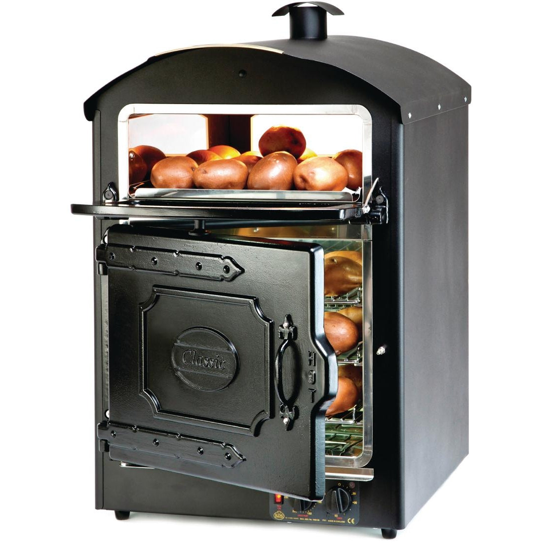 King Edward Classic 50 Potato Oven Black CLASS50