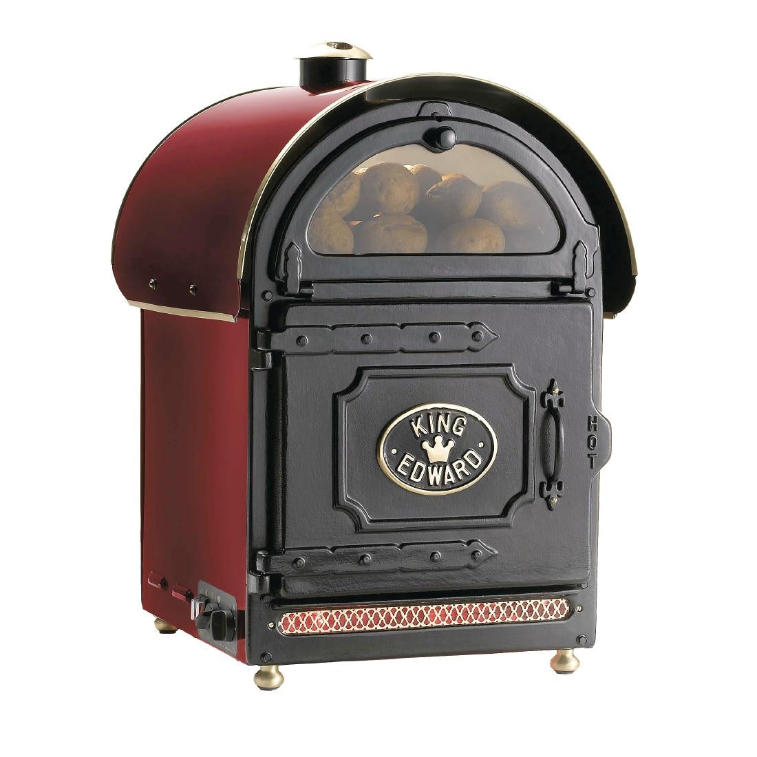 King Edward Large Potato Oven Claret PB2FV/CLA