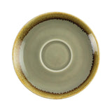 Olympia Kiln Cappuccino Saucer Moss 140mm