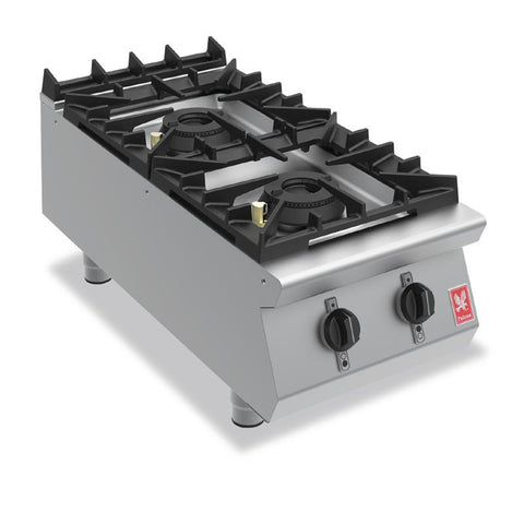 Falcon F900 Two Burner Countertop Boiling Hob Natural Gas G9042