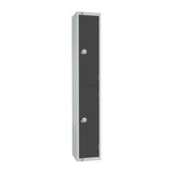 Elite Double Door Manual Combination Locker Locker Graphite Grey