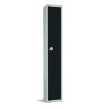 Elite Single Door Electronic Combination Locker Black