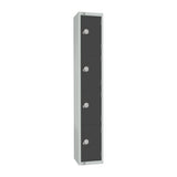 Elite Four Door Coin Return Locker Graphite Grey