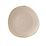 Churchill√•√ä Stonecast Round Plate Nutmeg Cream 288mm