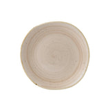 Churchill√•√ä Stonecast Round Plate Nutmeg Cream 264mm