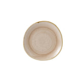 Churchill√•√ä Stonecast Round Plate Nutmeg Cream 210mm