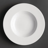 Royal Porcelain Maxadura Wide Rim Soup Bowls 250mm (12 Pack)