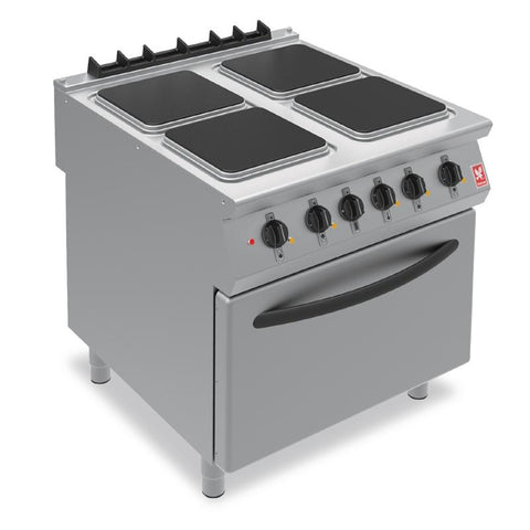 Falcon F900 Four Hotplate Electric Oven Range E9184