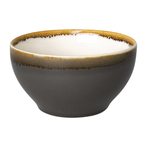 Olympia Kiln Round Bowl Smoke 140mm