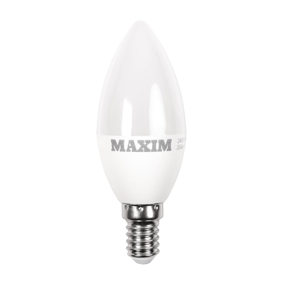 Maxim LED Candle Small Edison Screw Cool White 6W (Pack of 10)