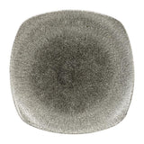 Churchill Studio Prints Raku Square Plates Quartz Black 252mm (12 Pack)