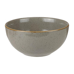 Churchill Stonecast Round Soup Bowls Peppercorn Grey 132mm (12 Pack)