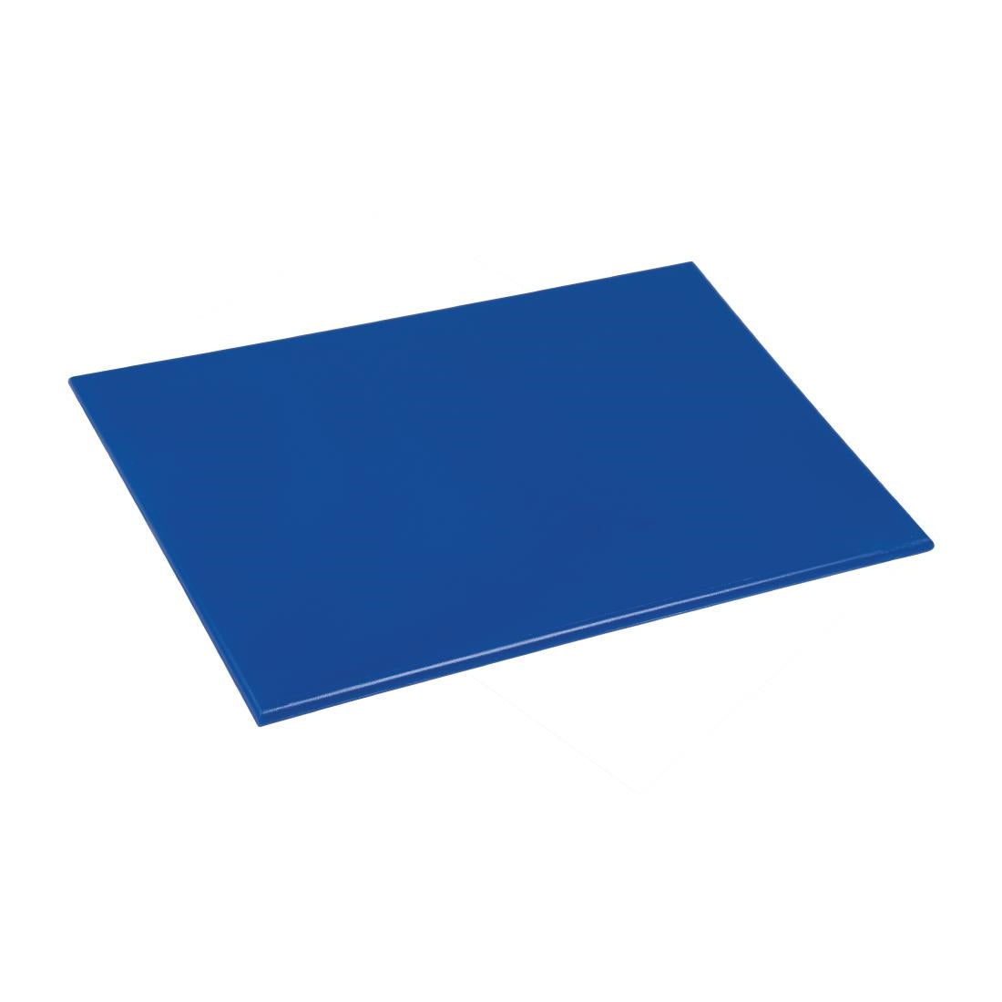 Hygiplas Low Density Antibacterial Chopping Board Blue 450x300x10mm