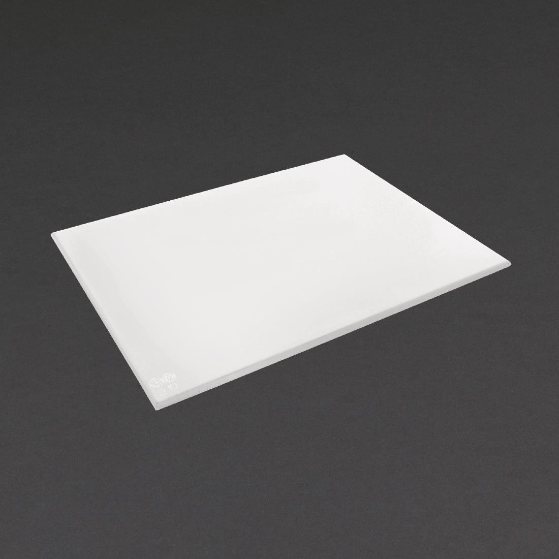 Hygiplas Low Density White Chopping Board Large 600x450x10mm