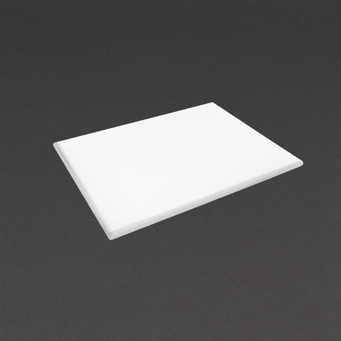 Hygiplas Thick Low Density White Chopping Board Large 600x450x20mm