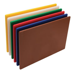 Hygiplas Low Density Chopping Board Set 450x300x10mm (6 pack)