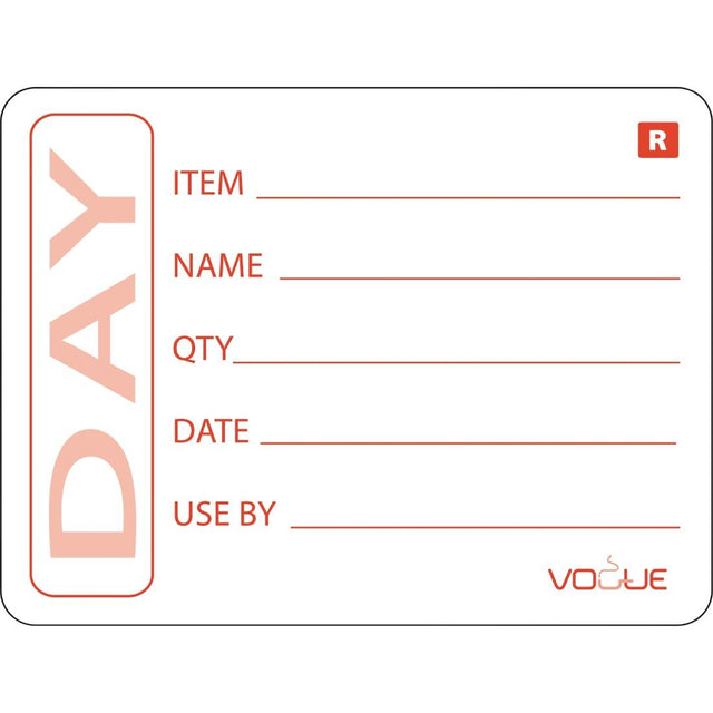 Prepped Food Labels
