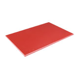 Hygiplas High Density Red Chopping Board Standard 450x300x12mm