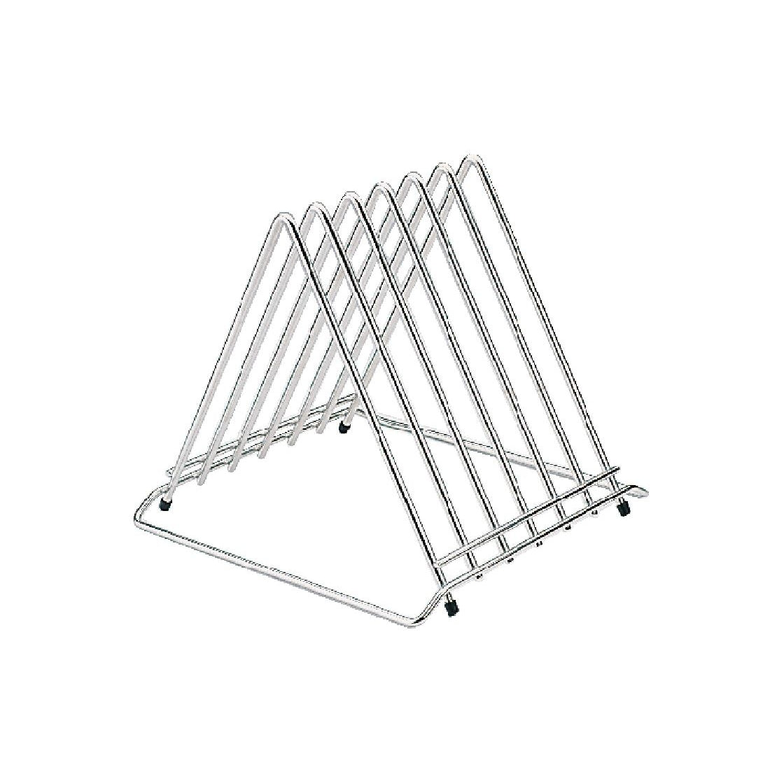 Hygiplas Triangle Chopping Board Rack 6 Slots