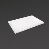 Hygiplas Thick High Density White Chopping Board Standard 450x300x25mm