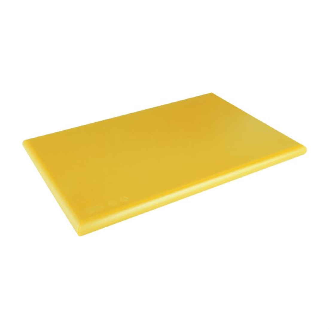 Hygiplas Thick High Density Yellow Chopping Board Standard 450x300x25mm