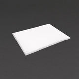 Hygiplas Extra Thick High Density White Chopping Board Large