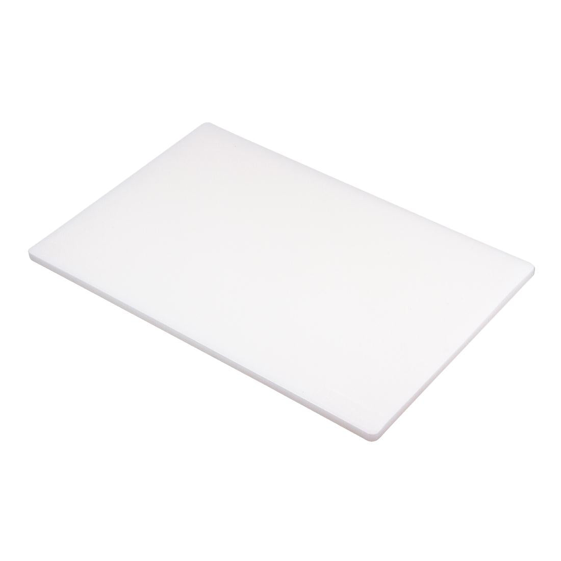 Hygiplas Low Density White Chopping Board Standard 450x300x12mm