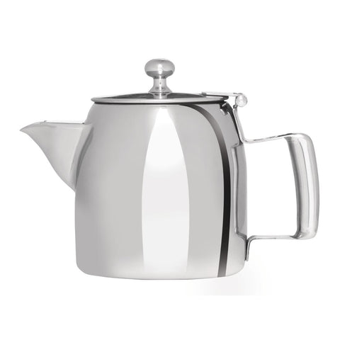 Olympia Cosmos Stainless Steel Teapot 340ml