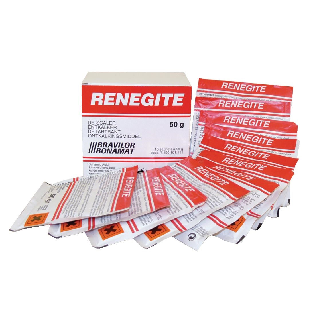 Bravilor Renegite Descaler Sachets (4x Packs of 15)