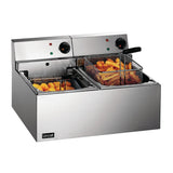 Lincat Twin Tank Twin Basket Countertop Electric Fryer LDF2