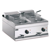 Lincat Silverlink 600 Electric Counter-top Twin Tank Fryer - 2 baskets - DF66