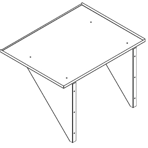 Wall Shelf for Lincat Salamander Grill - Ref GR3/WS