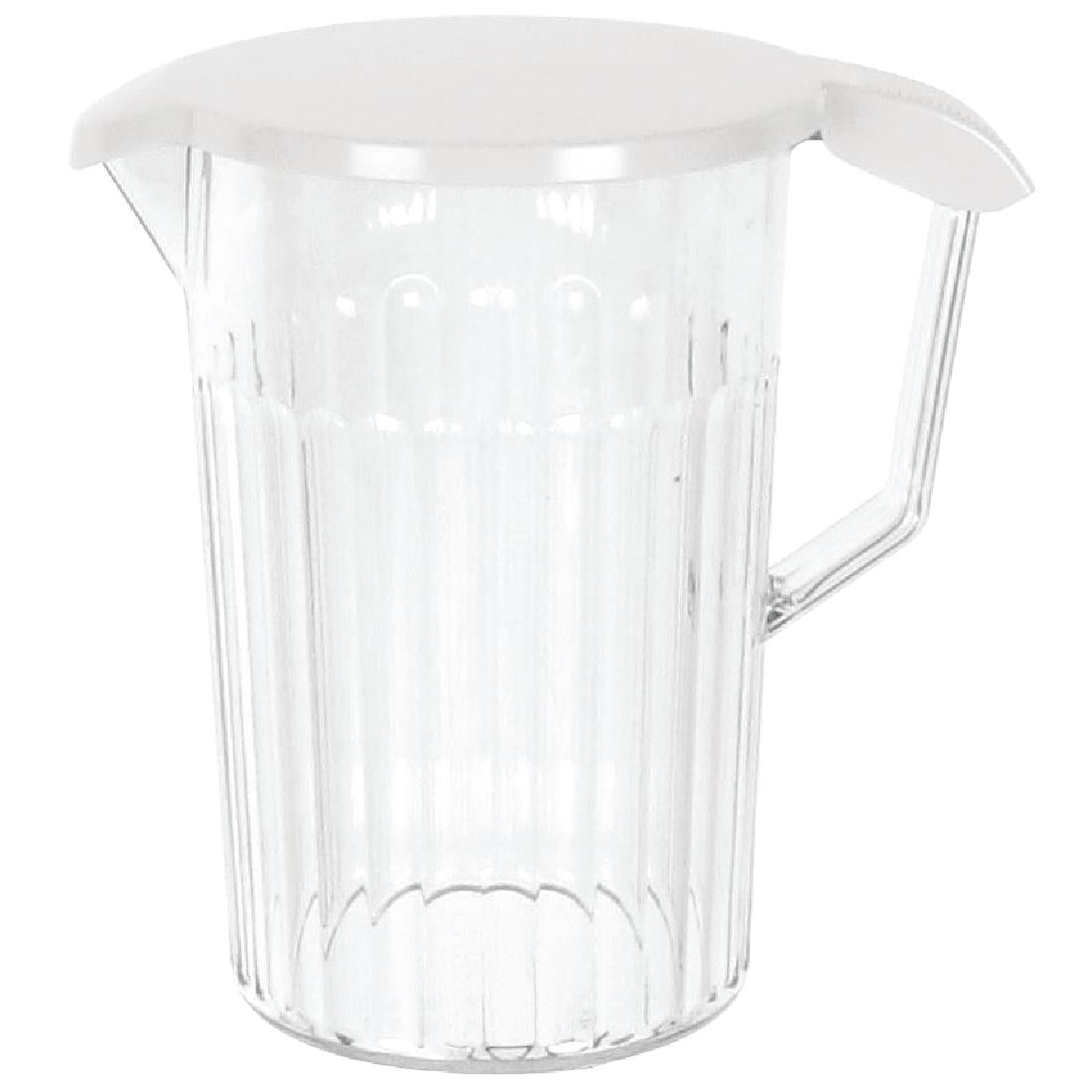 Olympia Kristallon White Polycarbonate Lid for 0.9Ltr Jug