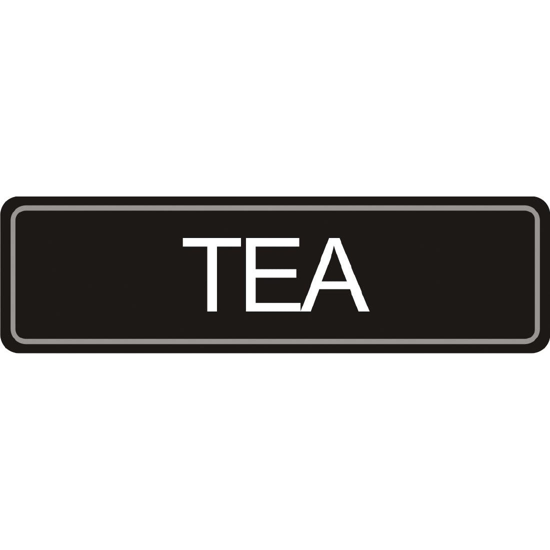 Olympia Adhesive Airpot Label Tea