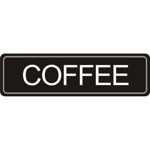 Adhesive Airpot Label - Coffee