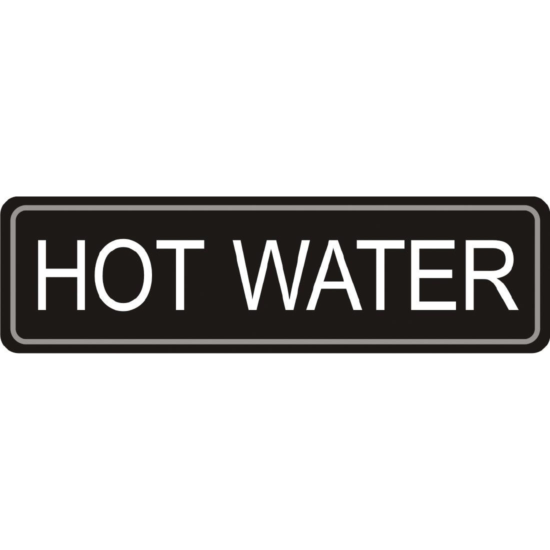 Olympia Adhesive Airpot Label Hot Water