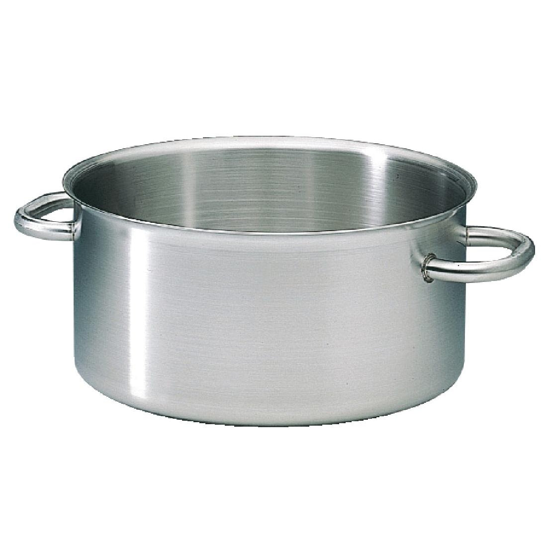 Matfer Bourgeat Excellence Stainless Steel Casserole Pan 24cm