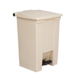 Rubbermaid Step On Pedal Bin Beige 45.5Ltr