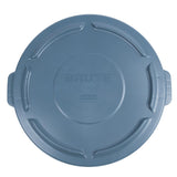 Rubbermaid BRUTE Snap On Lid Grey 121Ltr