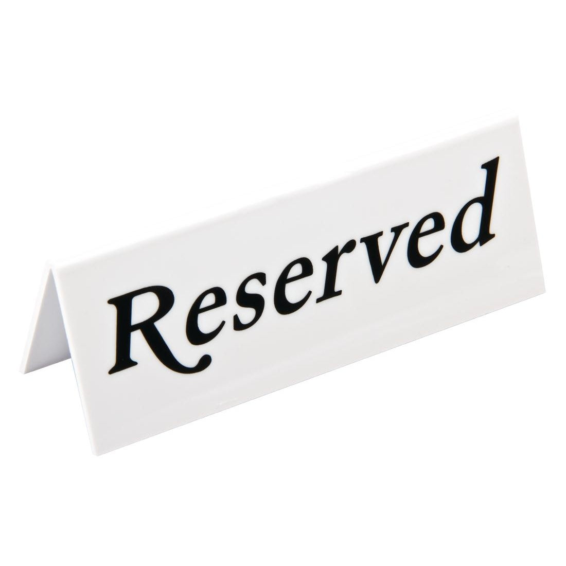 Plastic Reserve Signs (Pack of 10)