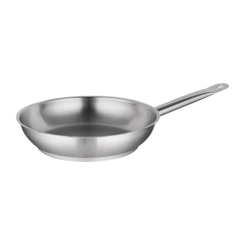 Vogue Stainless Steel Induction Frying Pan 200mm