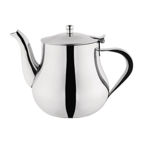 Olympia Arabian Stainless Steel Teapot 1Ltr